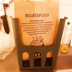Bioavfallet behöver inte lukta i sommarvärmen heller